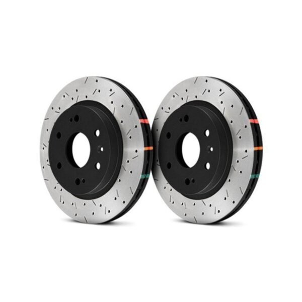 ⁦4000XS Drilled and Slotted Brake Rotor more details on⁩ - الصورة ⁦2⁩