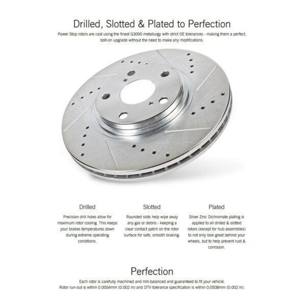 ⁦Power Stop® - Evolution Drilled and Slotted⁩ - الصورة ⁦3⁩