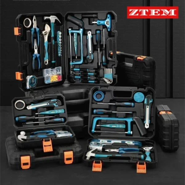 ⁦ZTEM 19-160 قطعة الحفر الكهربائية أداة السلطة مجموعات متعددة الوظائف إصلاح مزيج مفك كماشة أدوات السيارات مجموعة الأدوات⁩ - الصورة ⁦4⁩